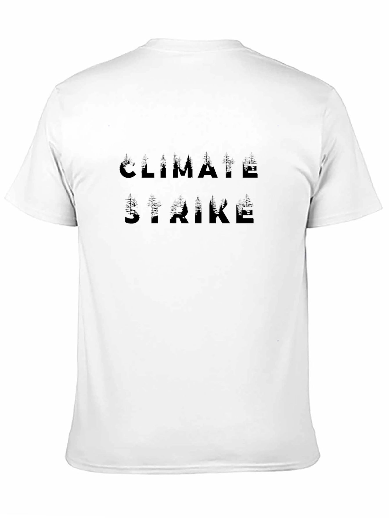Climate Strike Graphic Tee - Black Activism Shirt