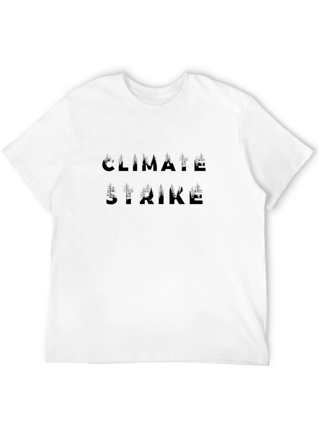 Climate Strike Graphic Tee - Black Activism Shirt