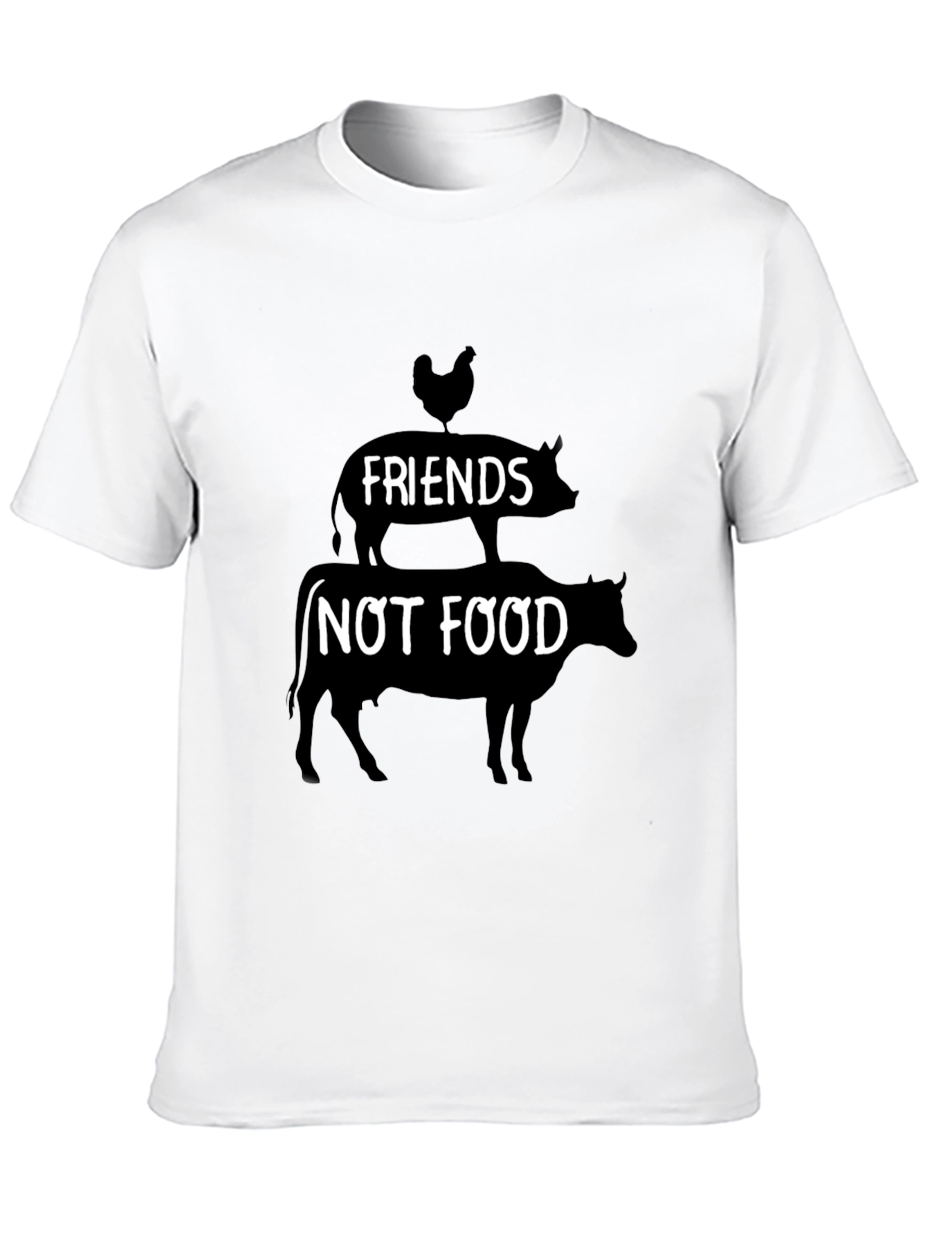 Vegan Friends Not Food T-Shirt