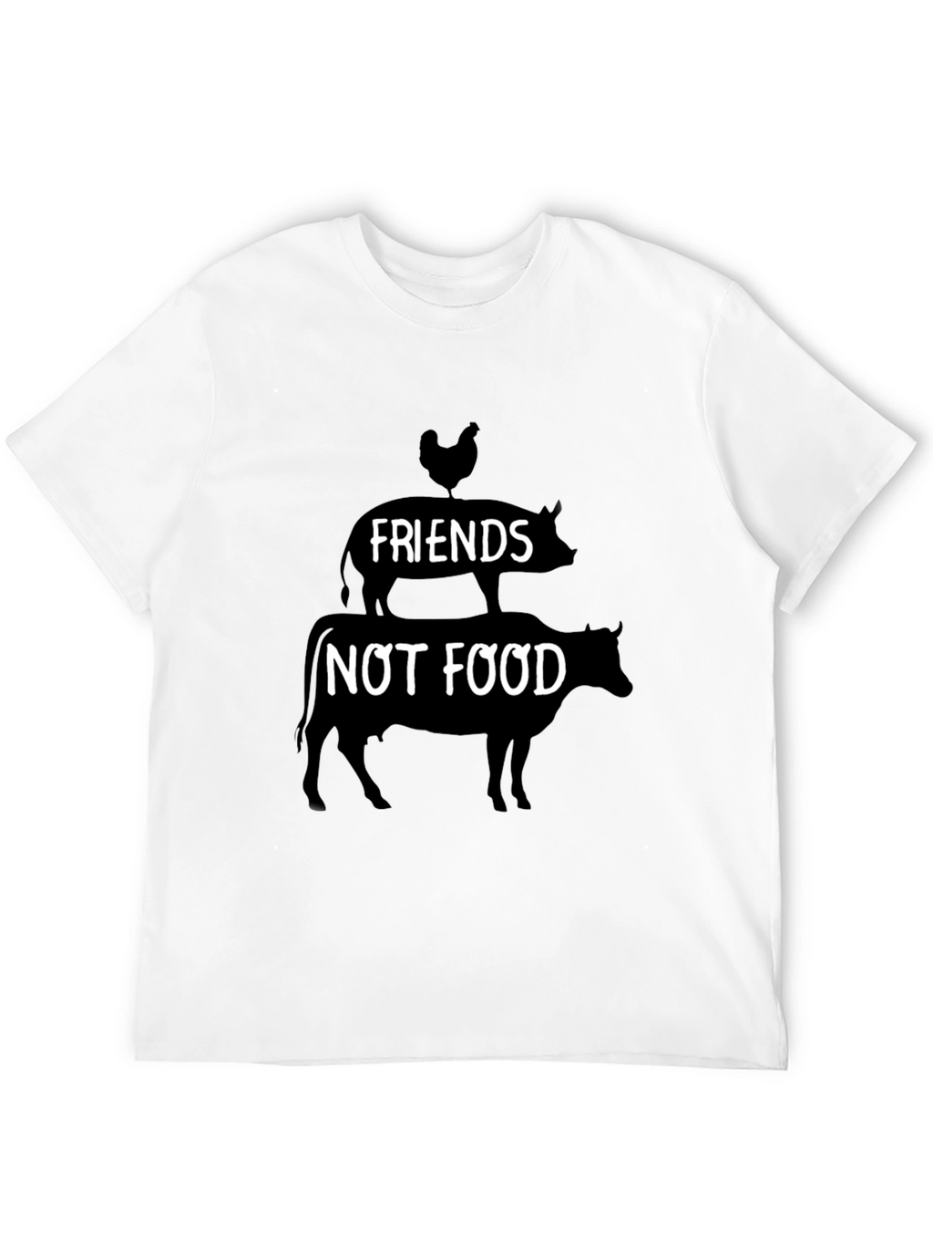 Vegan Friends Not Food T-Shirt