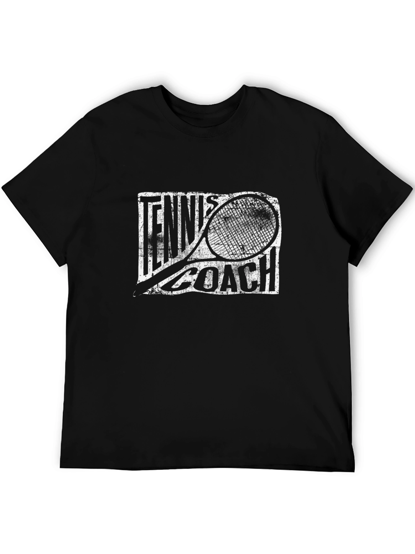 Tennis Coach Graphic T-Shirt