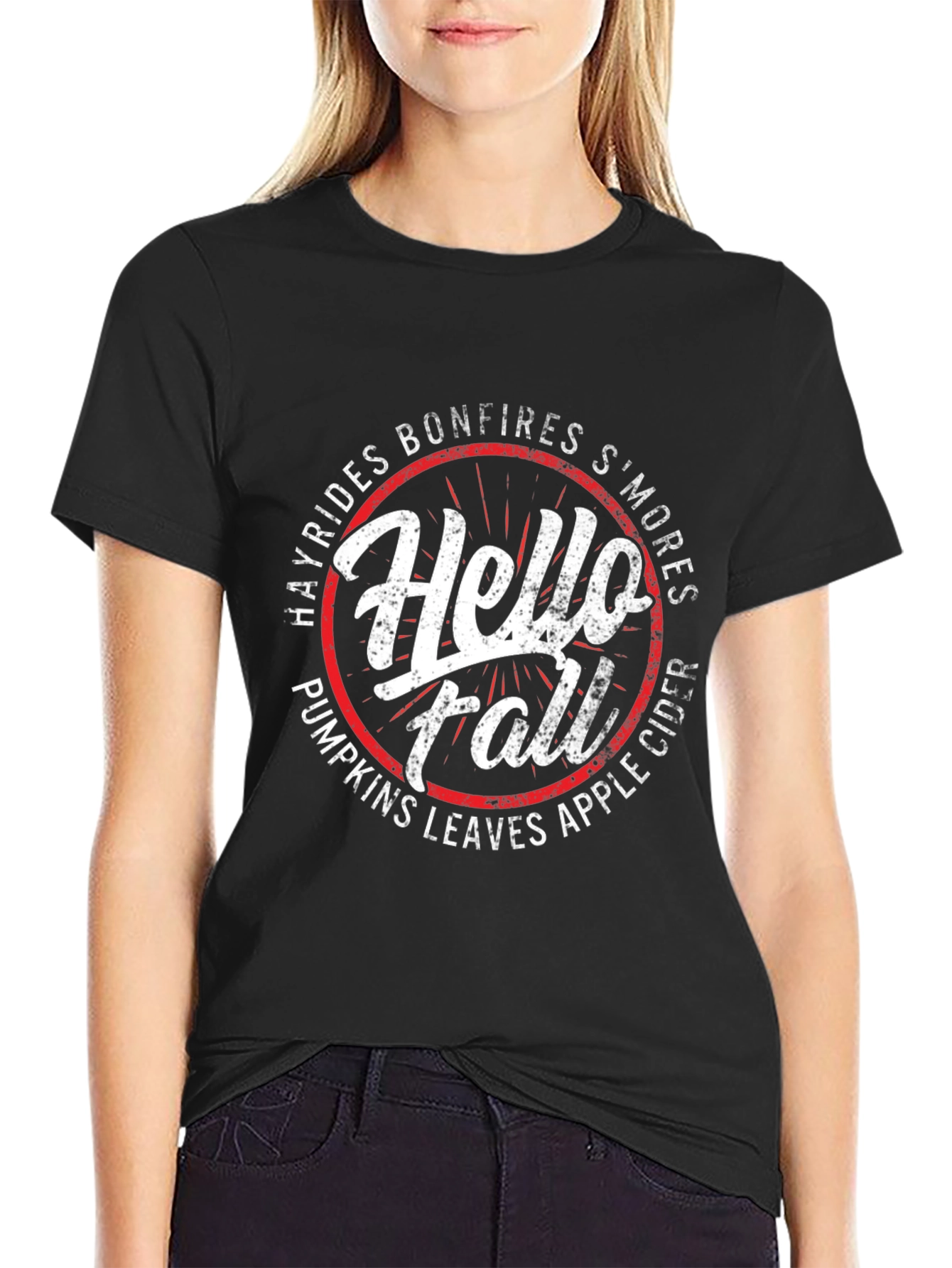 Hello Fall Graphic T-Shirt