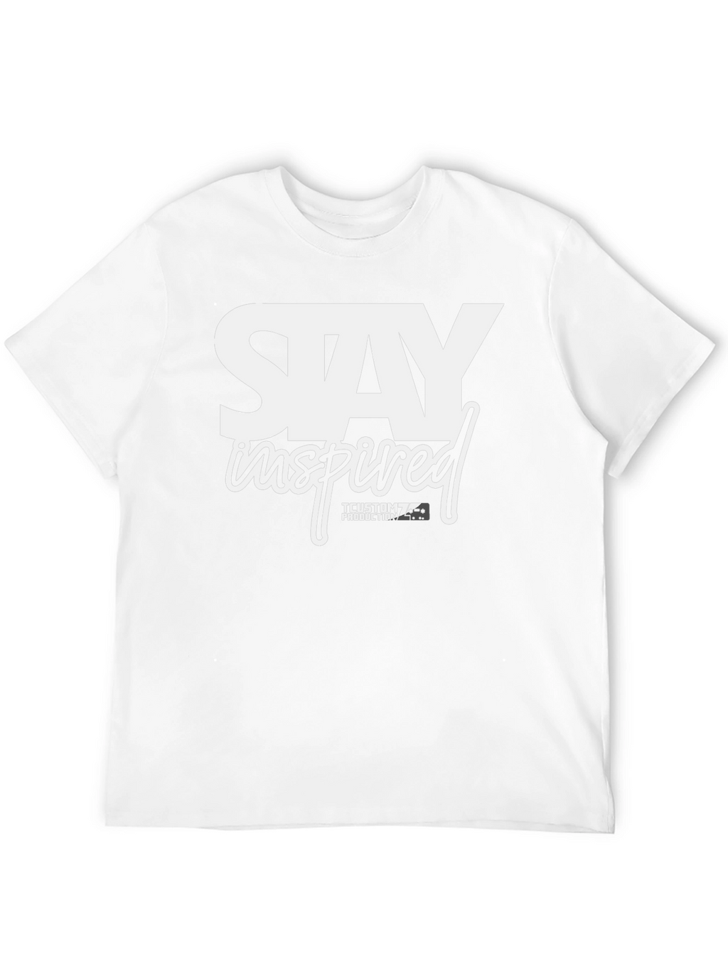 Stay Inspired Graphic T-Shirt - Black