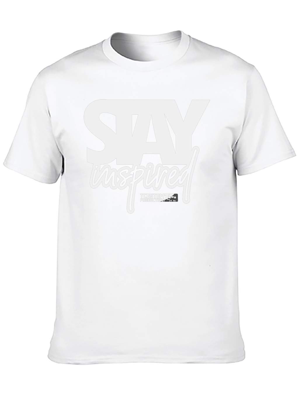 Stay Inspired Graphic T-Shirt - Black