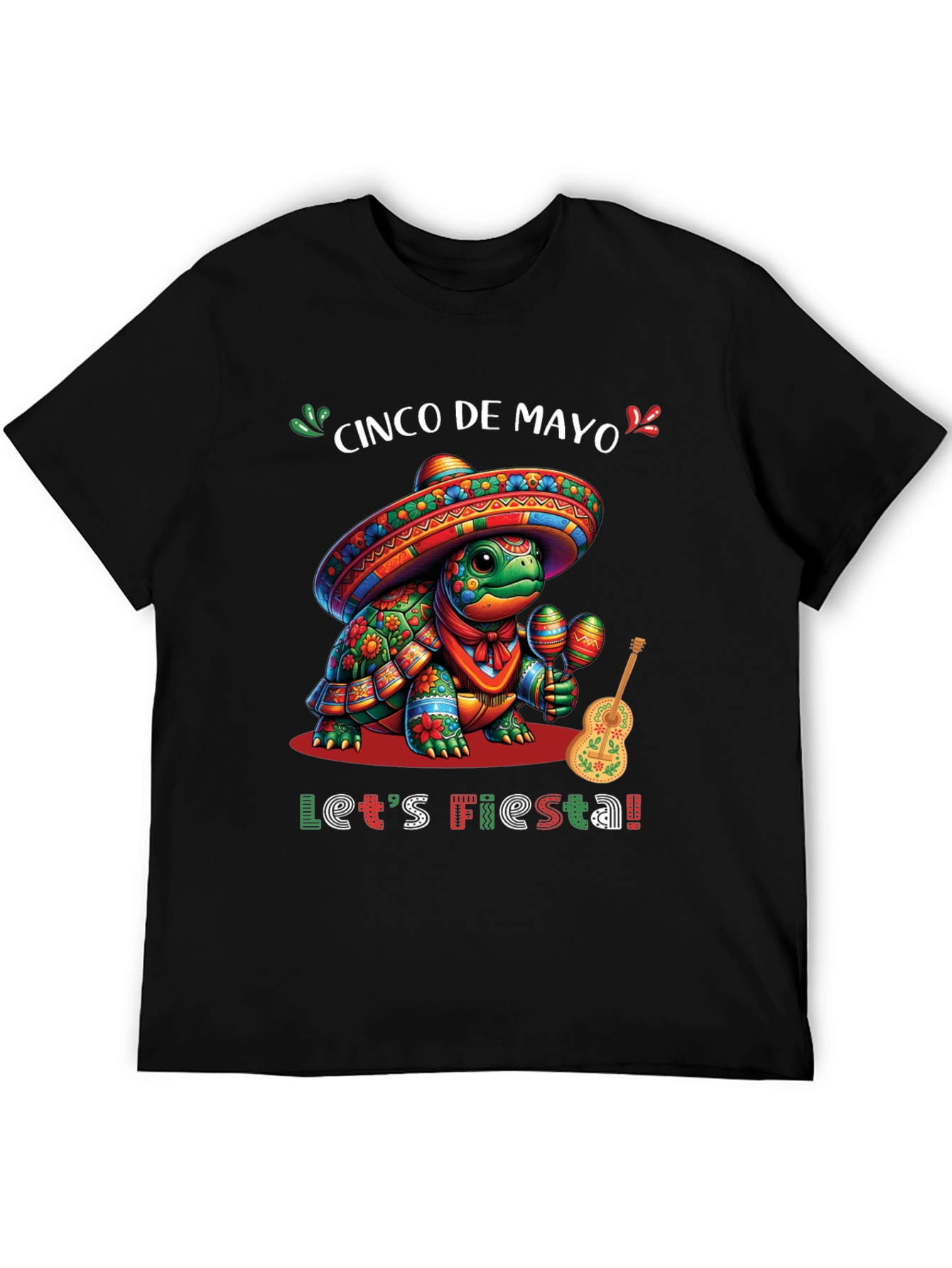 Cinco de Mayo Turtle Fiesta T-Shirt