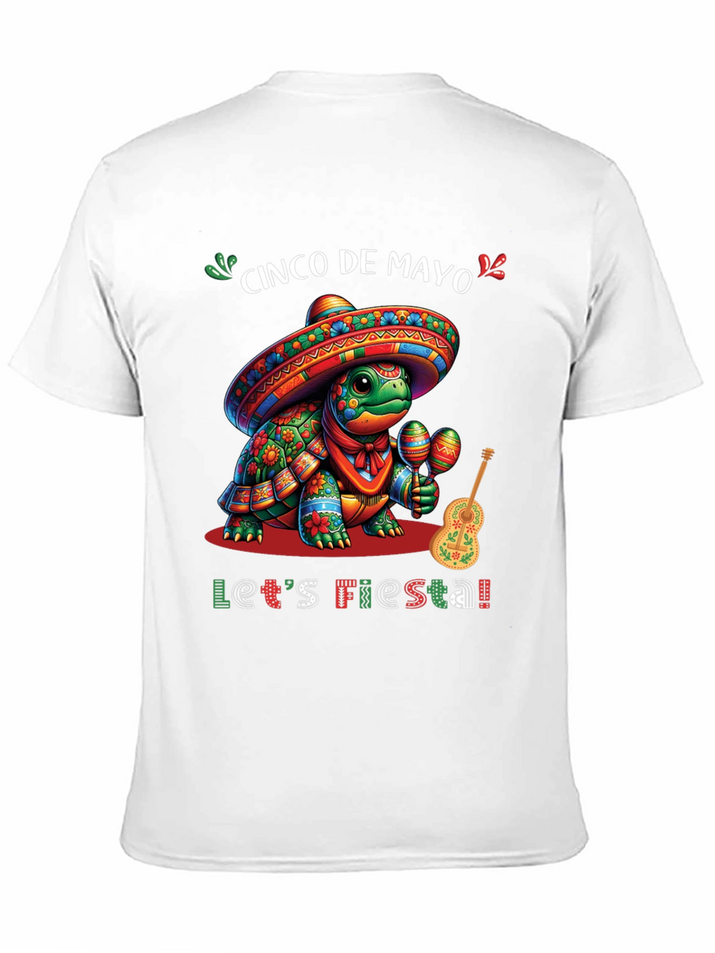 Cinco de Mayo Turtle Fiesta T-Shirt