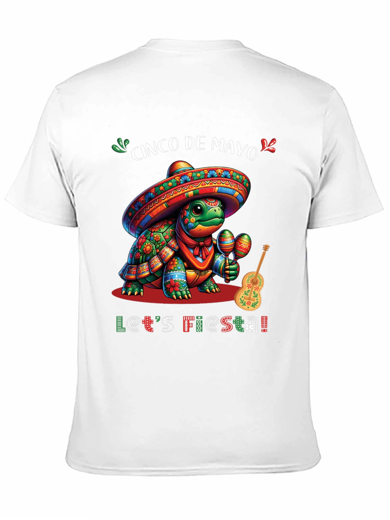 Cinco de Mayo Turtle Fiesta T-Shirt