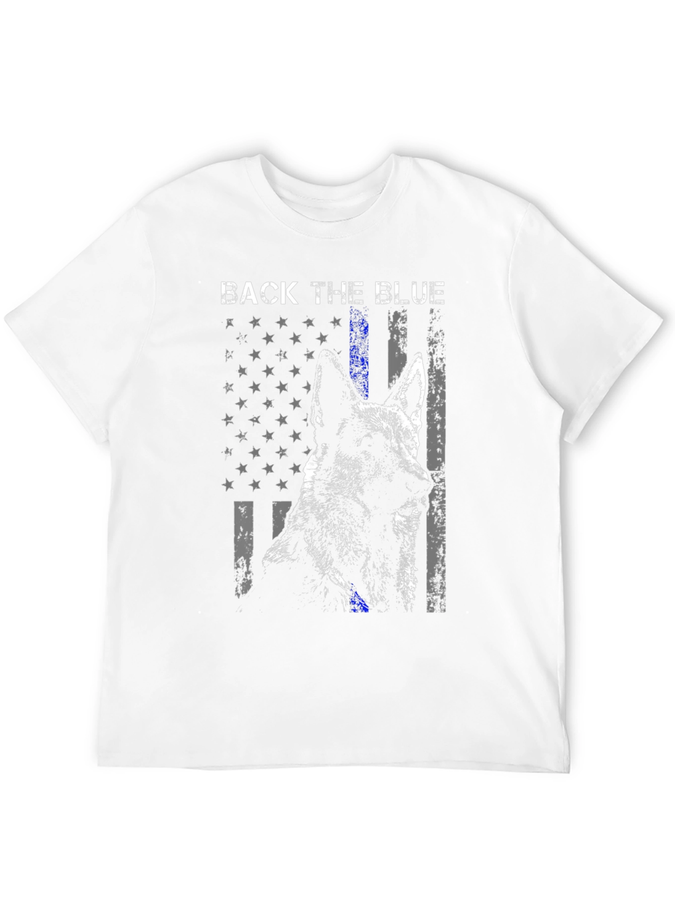 Back the Blue Dog T-Shirt