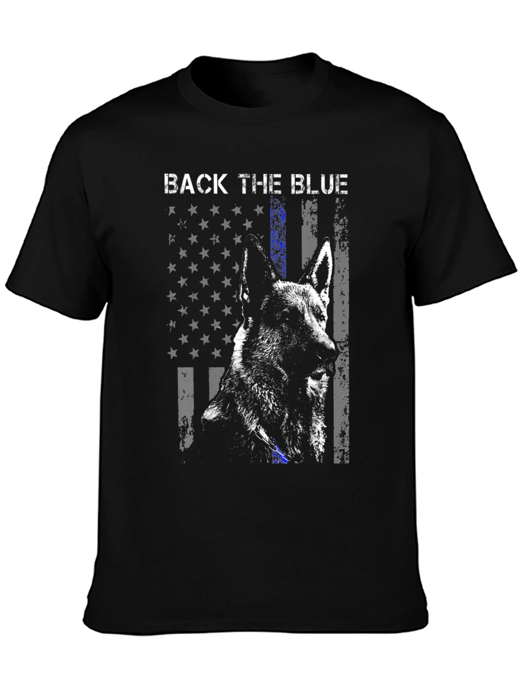 Back the Blue Dog T-Shirt
