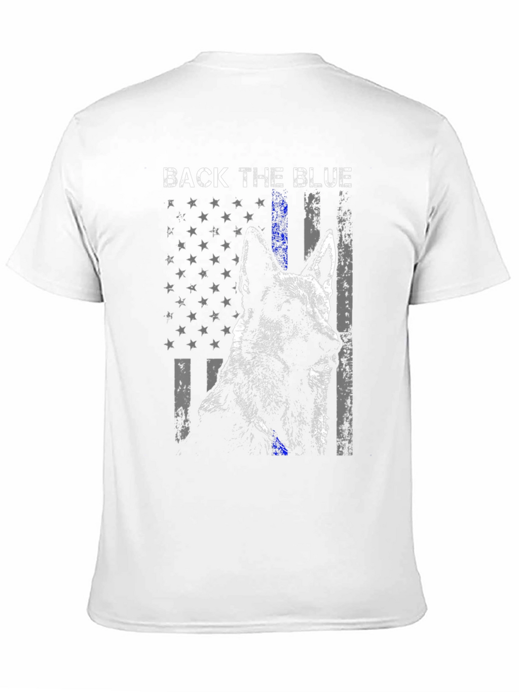 Back the Blue Dog T-Shirt