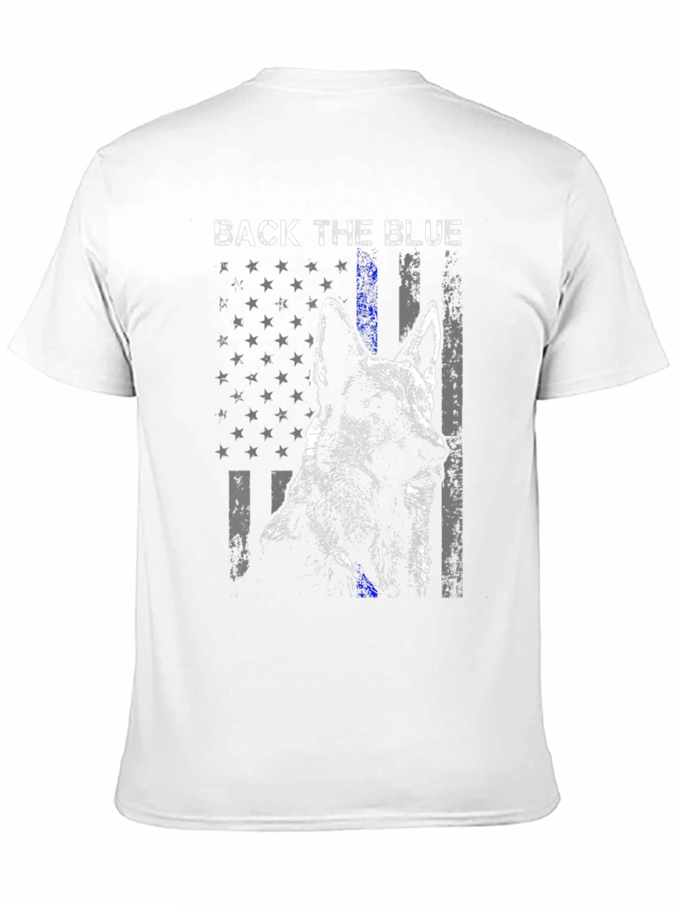 Back the Blue Dog T-Shirt