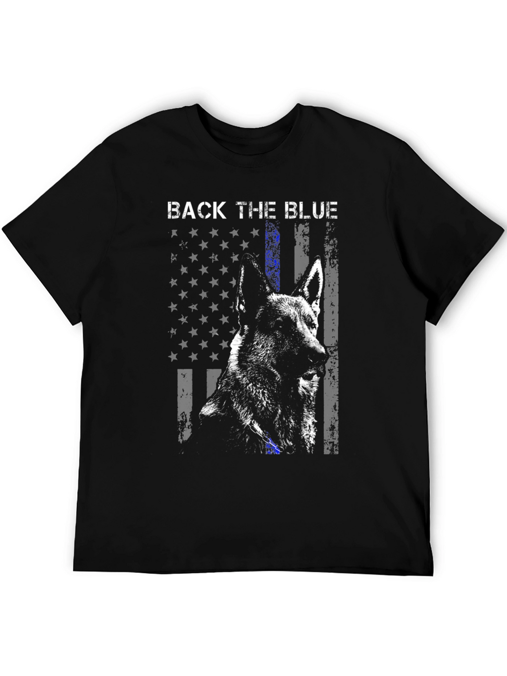 Back the Blue Dog T-Shirt