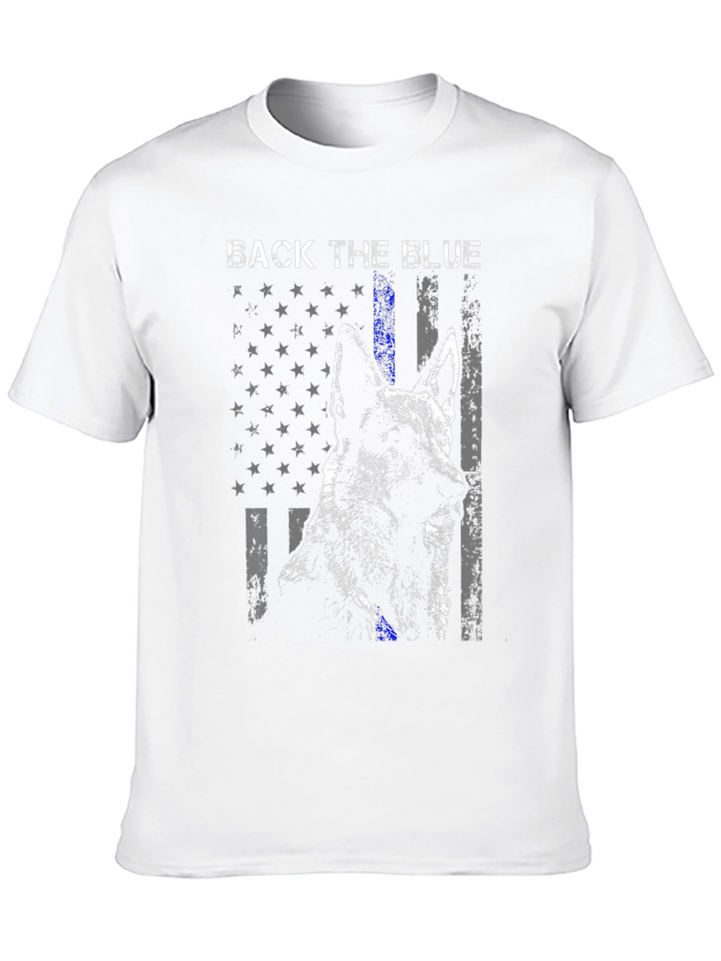Back the Blue Dog T-Shirt