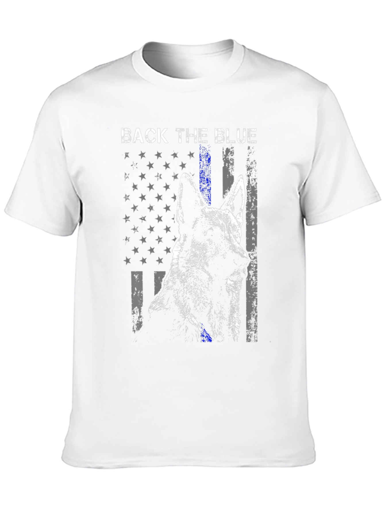 Back the Blue Dog T-Shirt