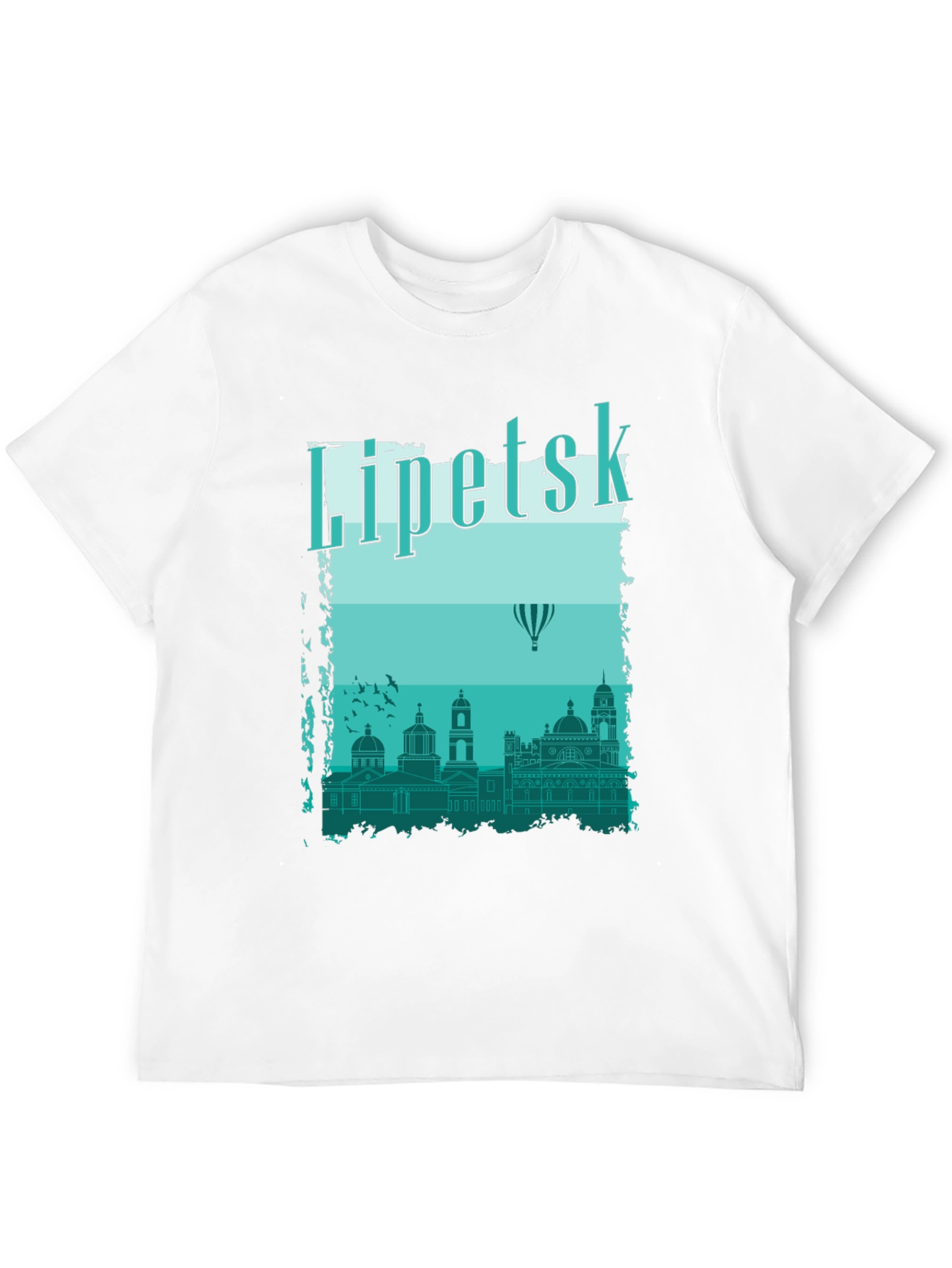 Lipetsk Skyline Graphic T-Shirt