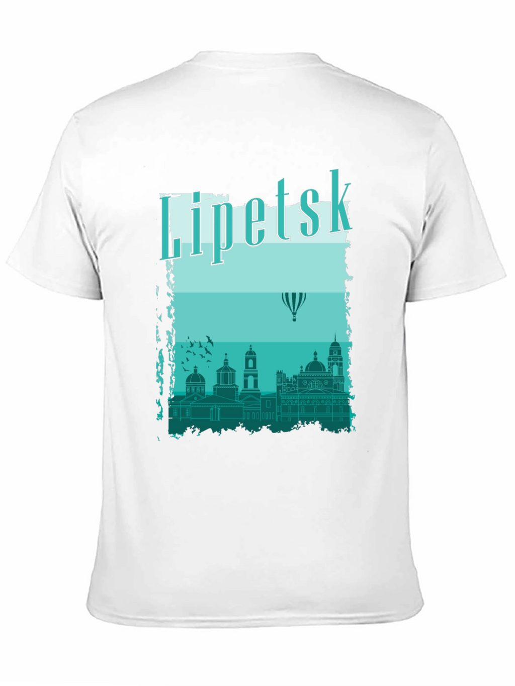 Lipetsk Skyline Graphic T-Shirt