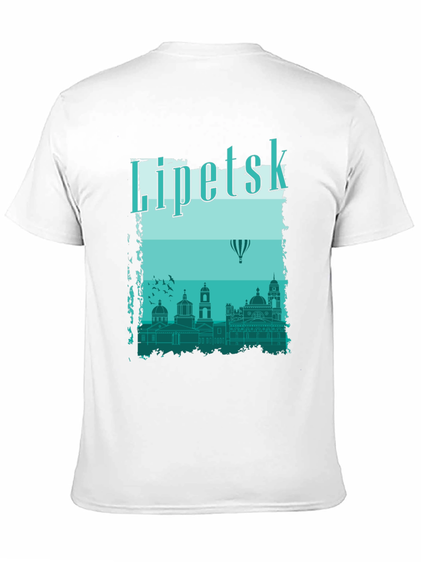 Lipetsk Skyline Graphic T-Shirt