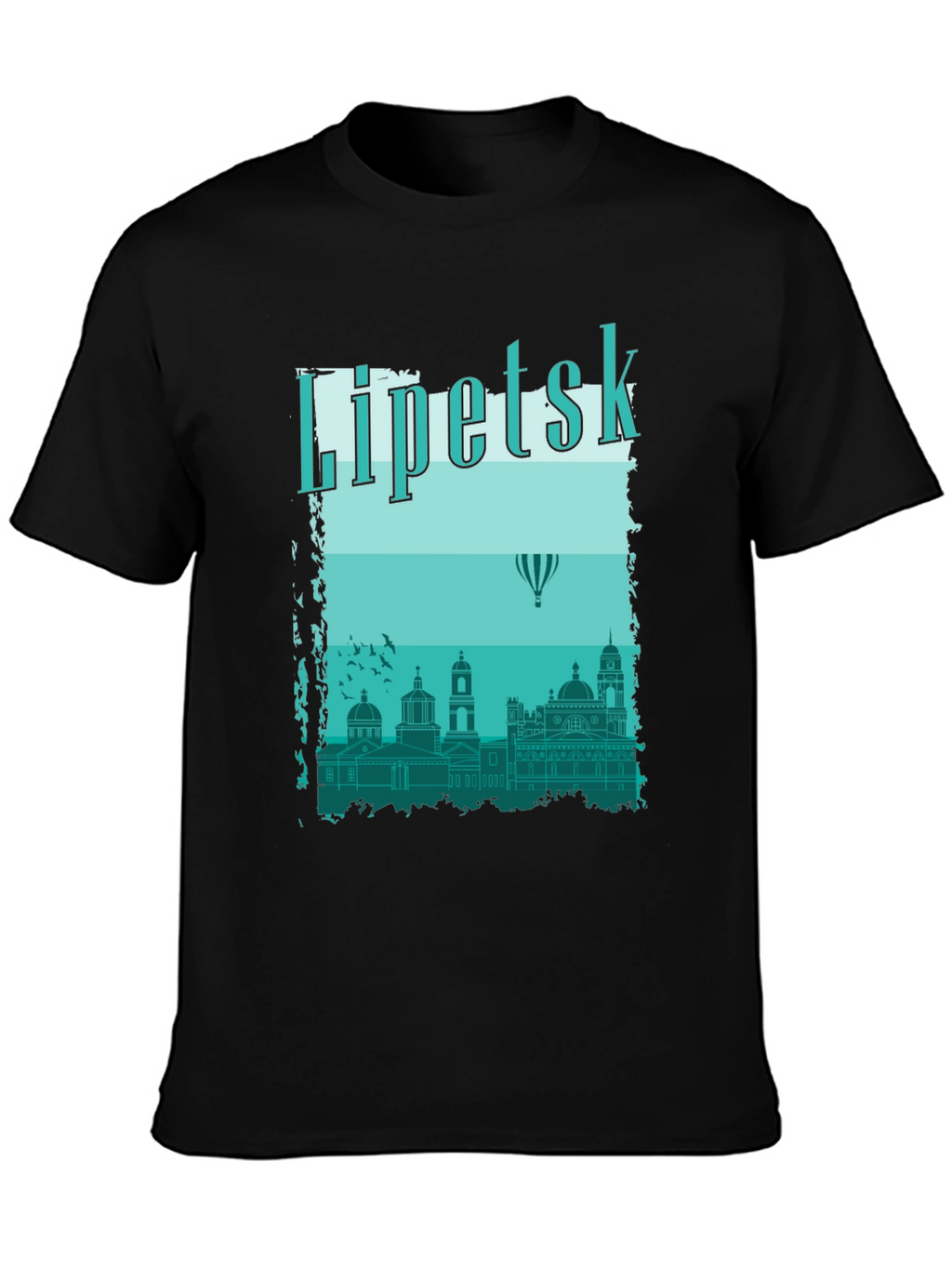 Lipetsk Skyline Graphic T-Shirt