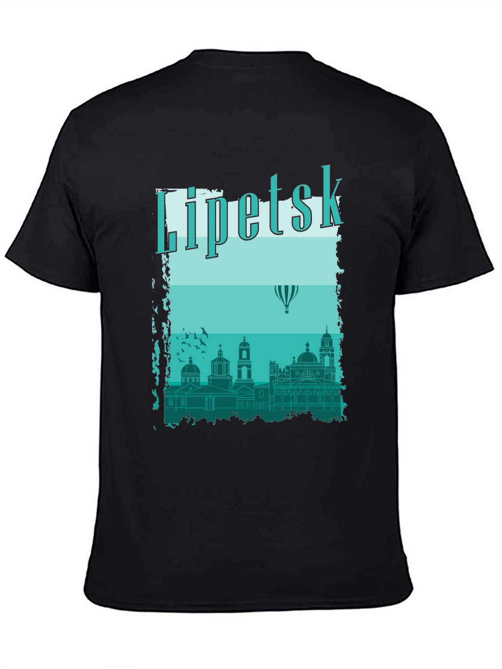 Lipetsk Skyline Graphic T-Shirt