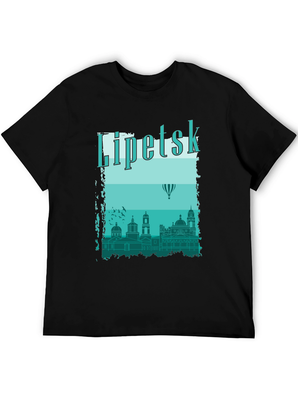 Lipetsk Skyline Graphic T-Shirt