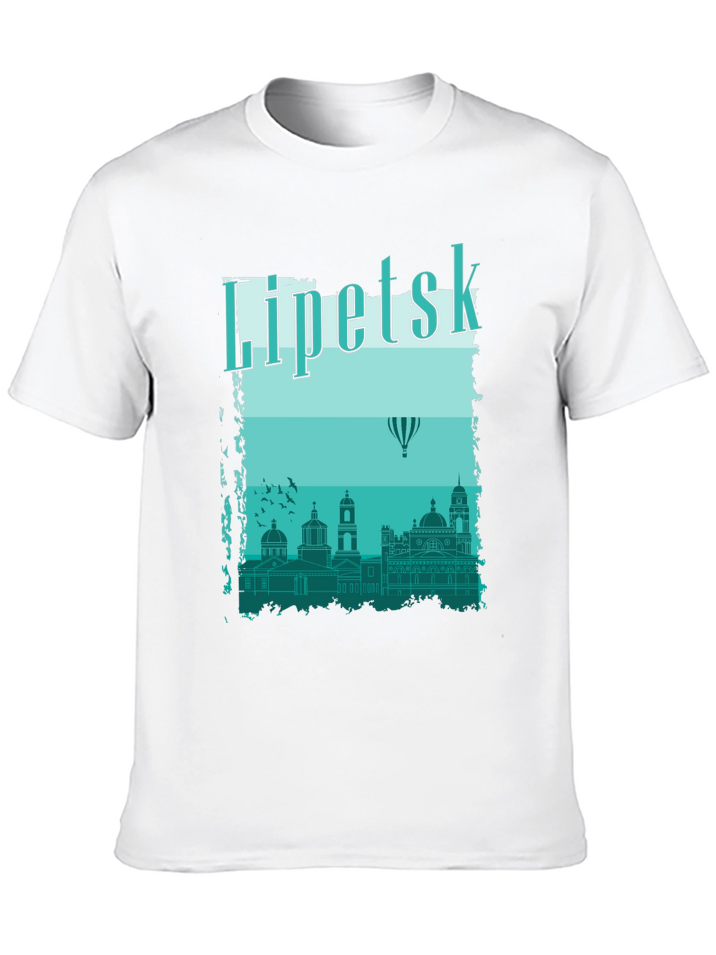 Lipetsk Skyline Graphic T-Shirt