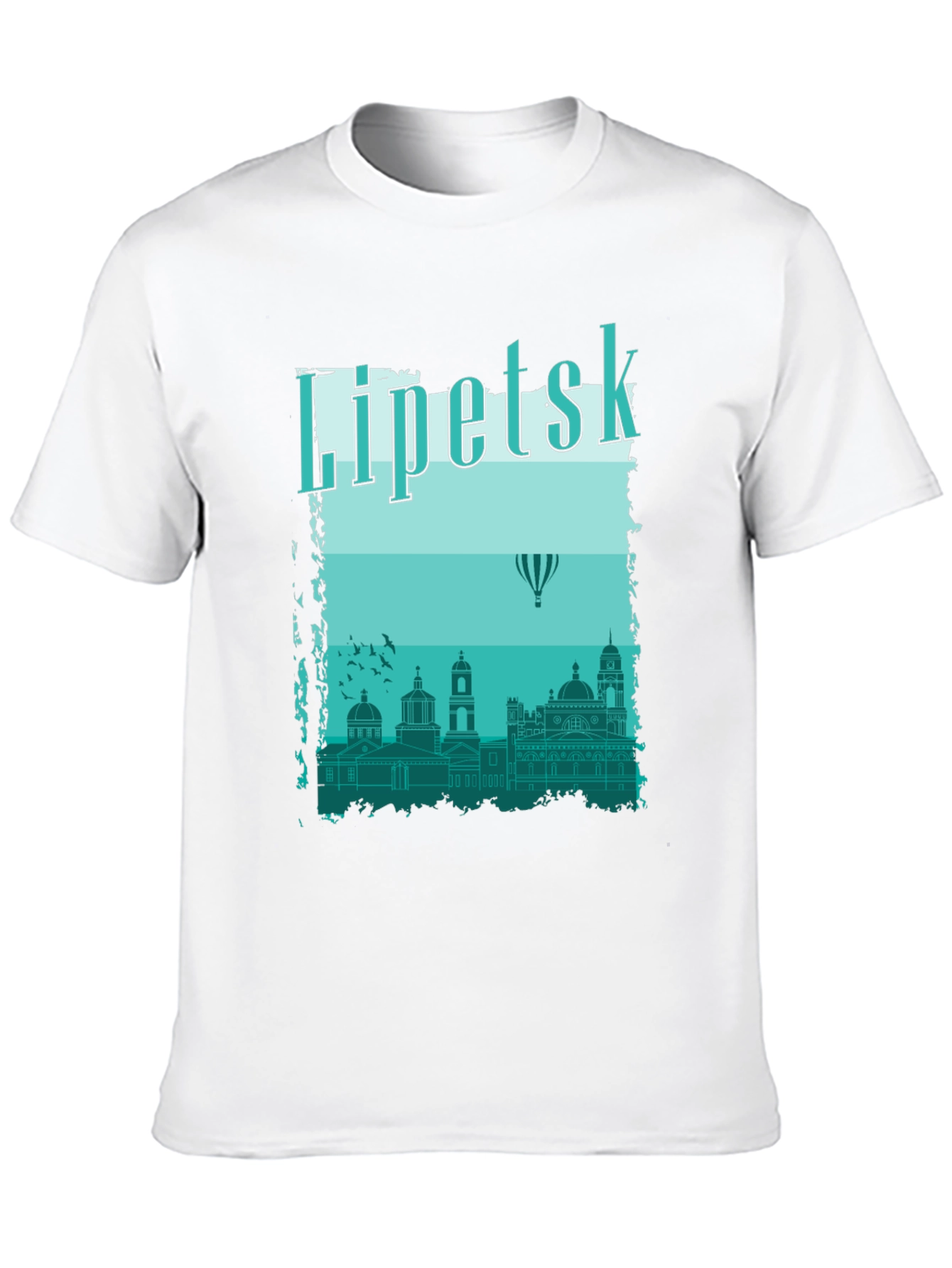 Lipetsk Skyline Graphic T-Shirt