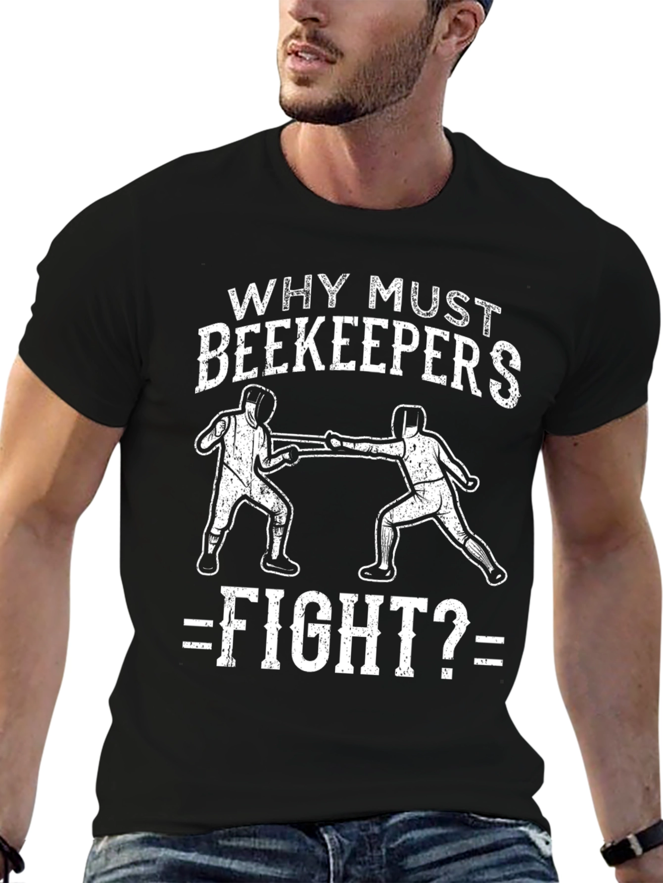Why Must Beekeepers Fight T-Shirt