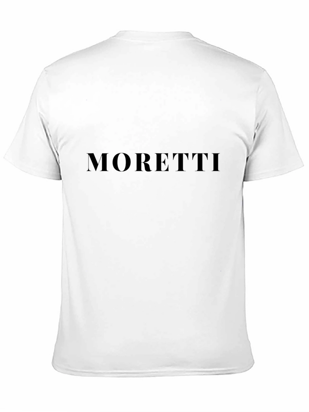 Mens Black Moretti Graphic Tee - Casual Style