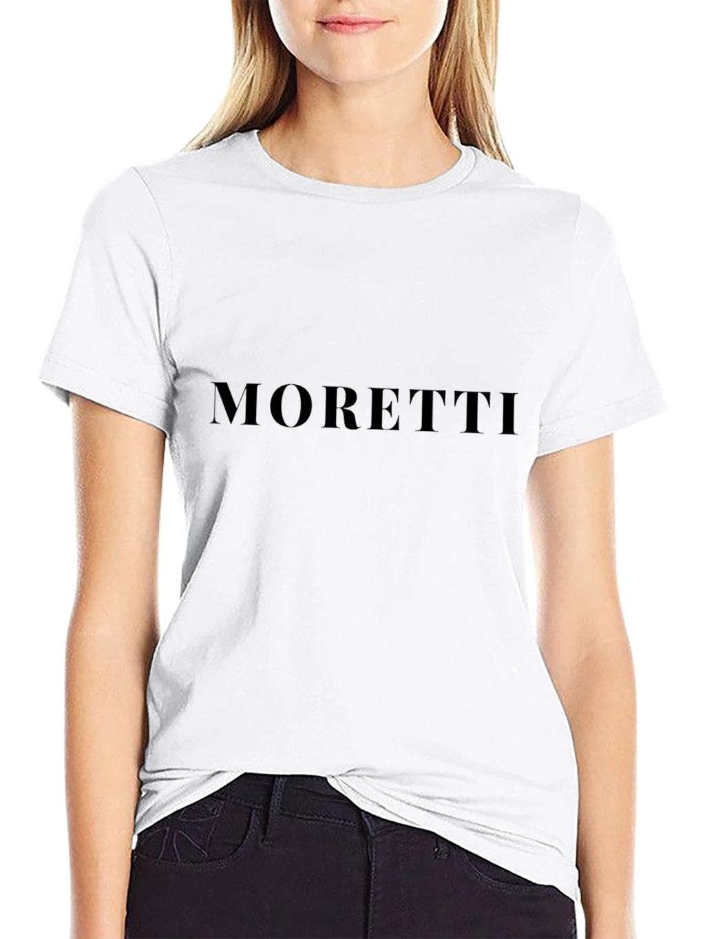 Mens Black Moretti Graphic Tee - Casual Style