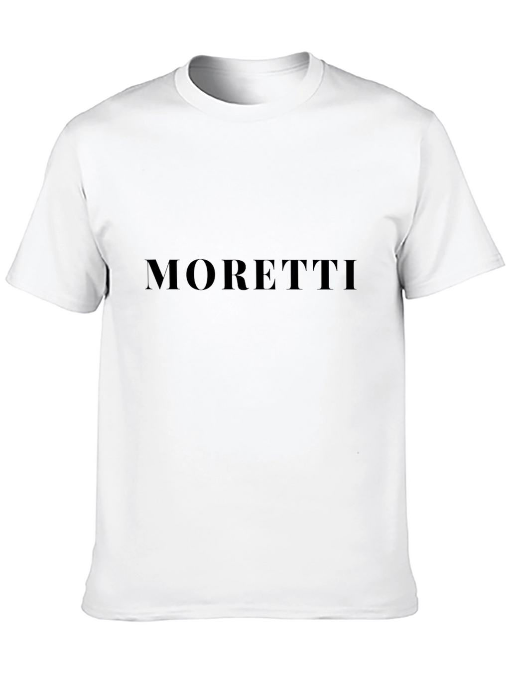 Mens Black Moretti Graphic Tee - Casual Style