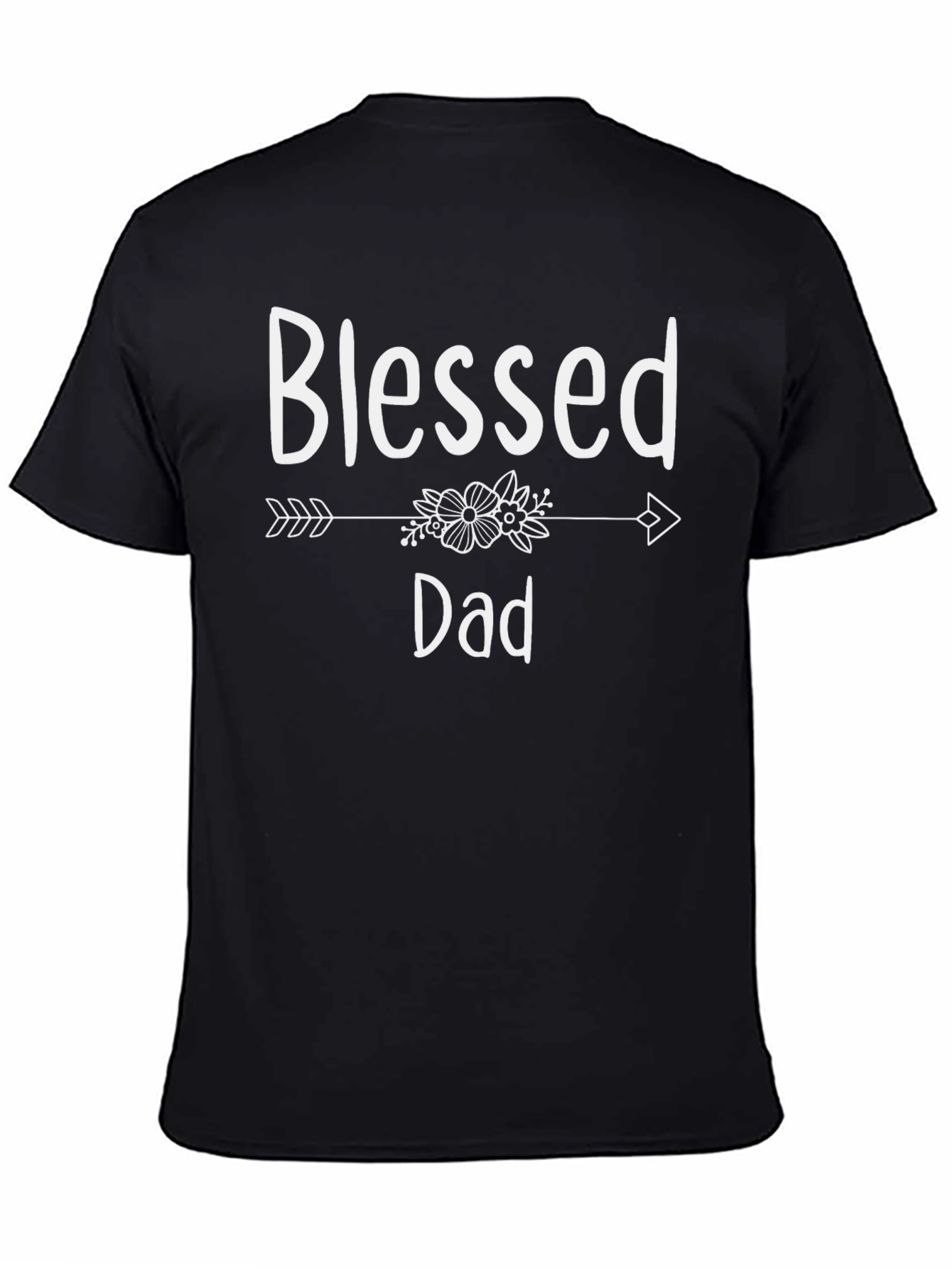 Blessed Dad Graphic Tee - Perfect Gift for Fathers Day