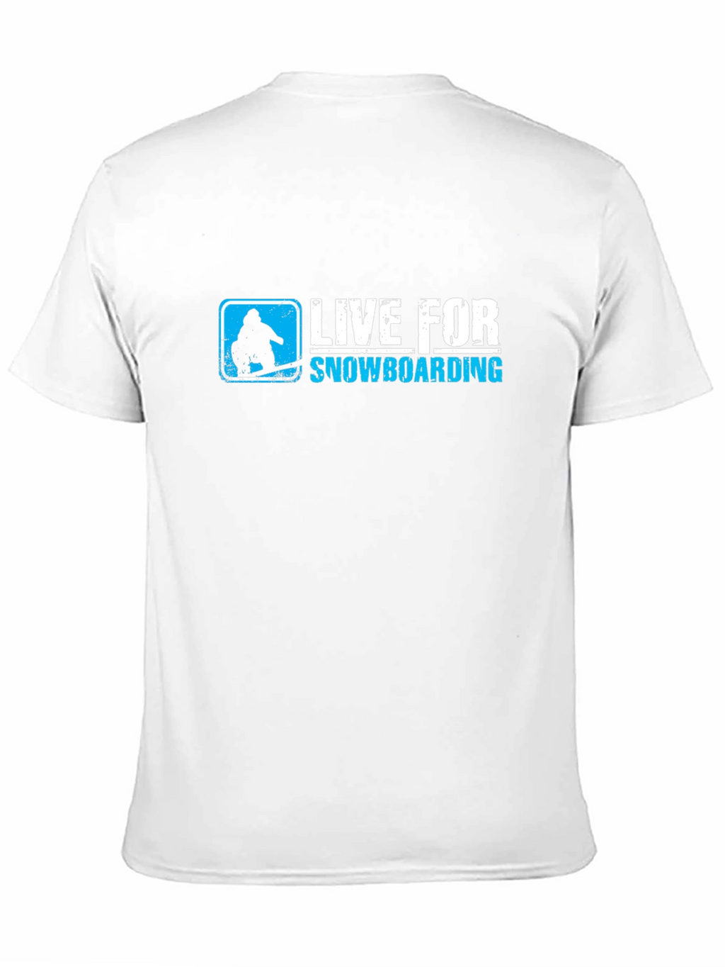 Live for Snowboarding Black T-Shirt