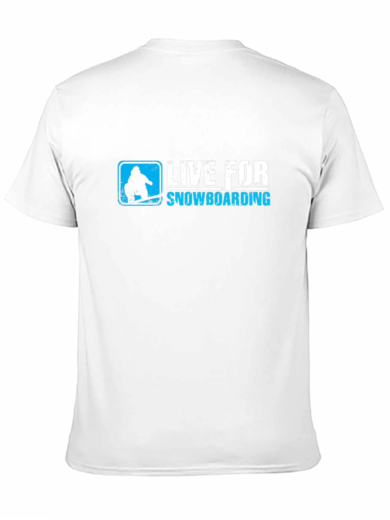 Live for Snowboarding Black T-Shirt