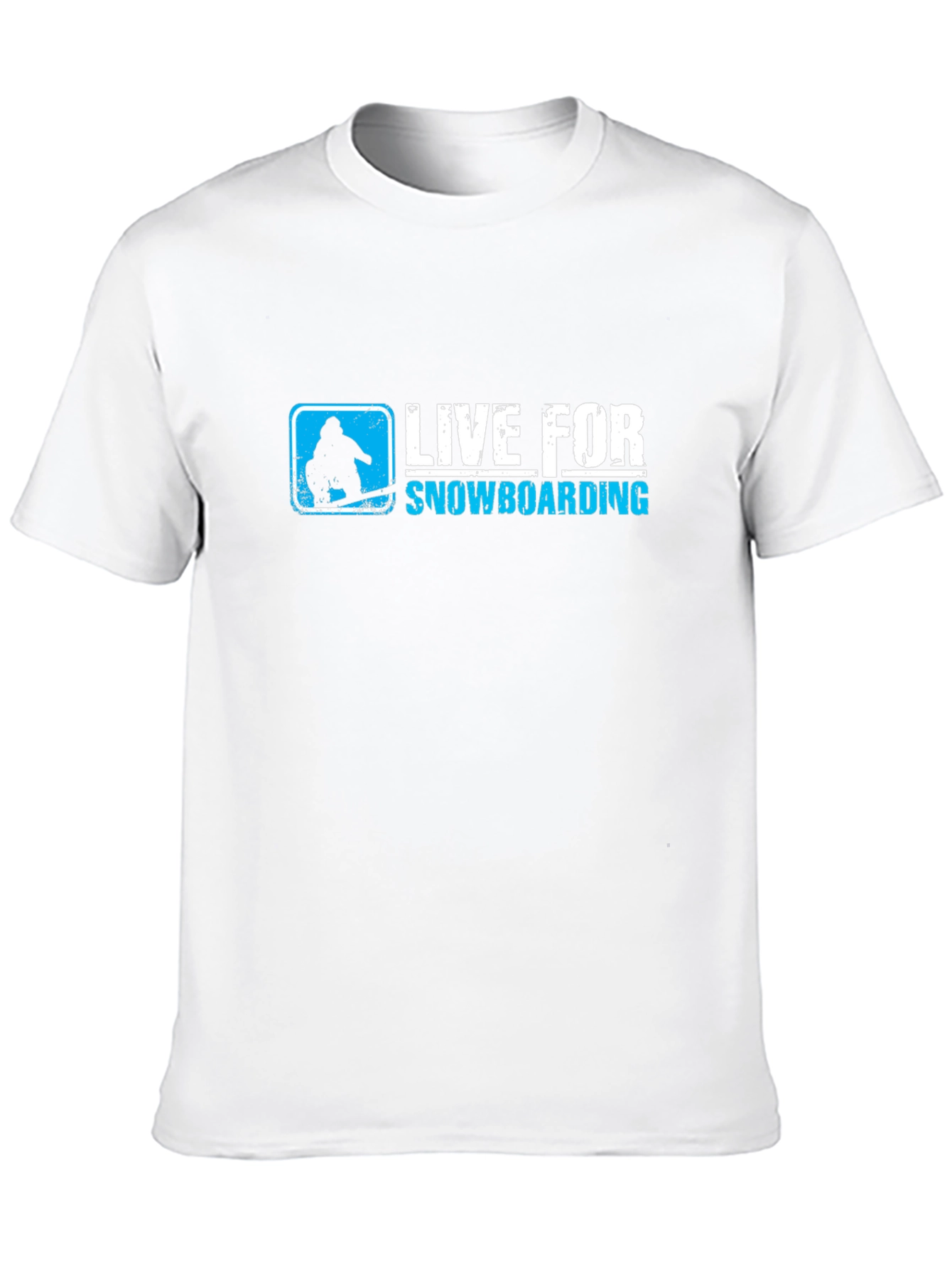 Live for Snowboarding Black T-Shirt