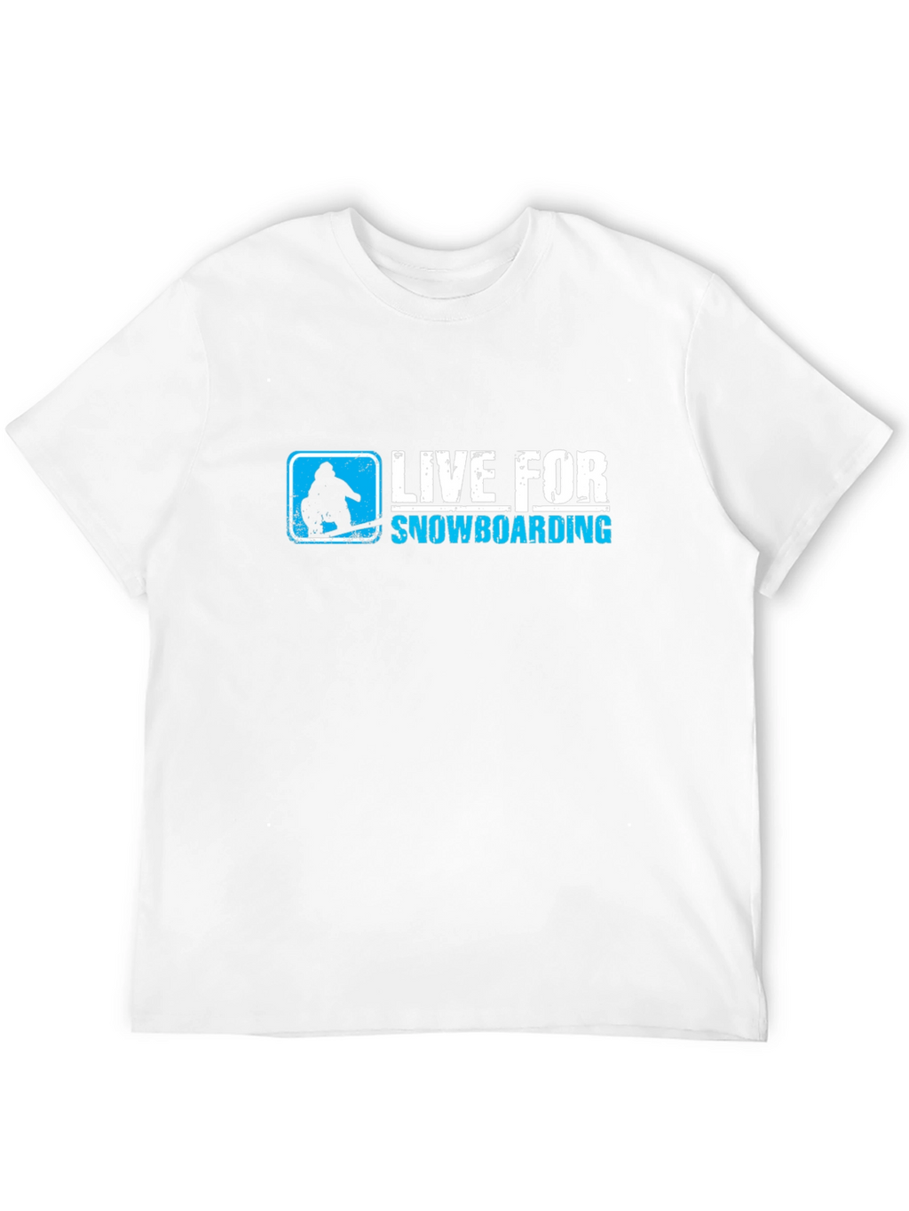 Live for Snowboarding Black T-Shirt