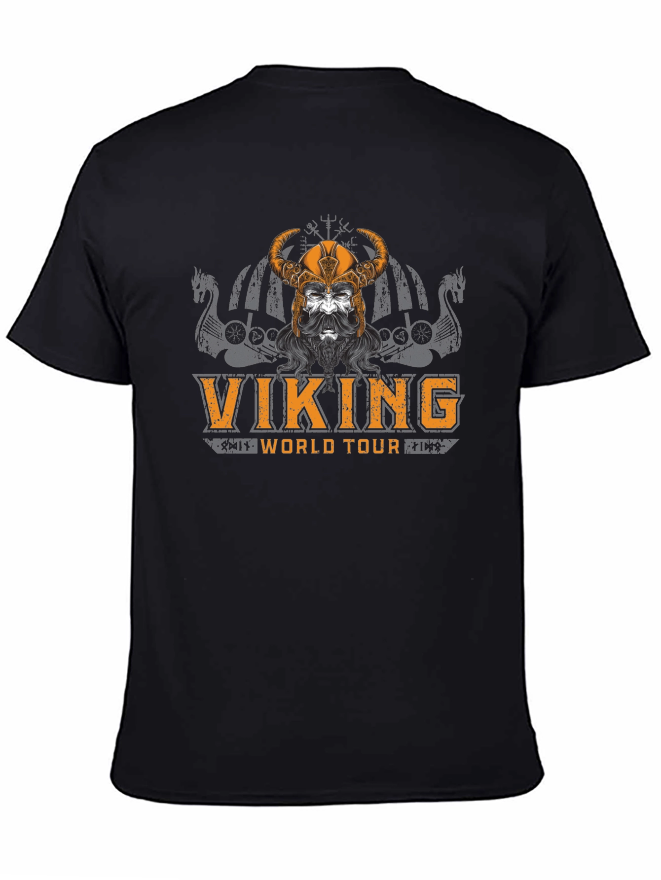 Viking World Tour Black T-Shirt