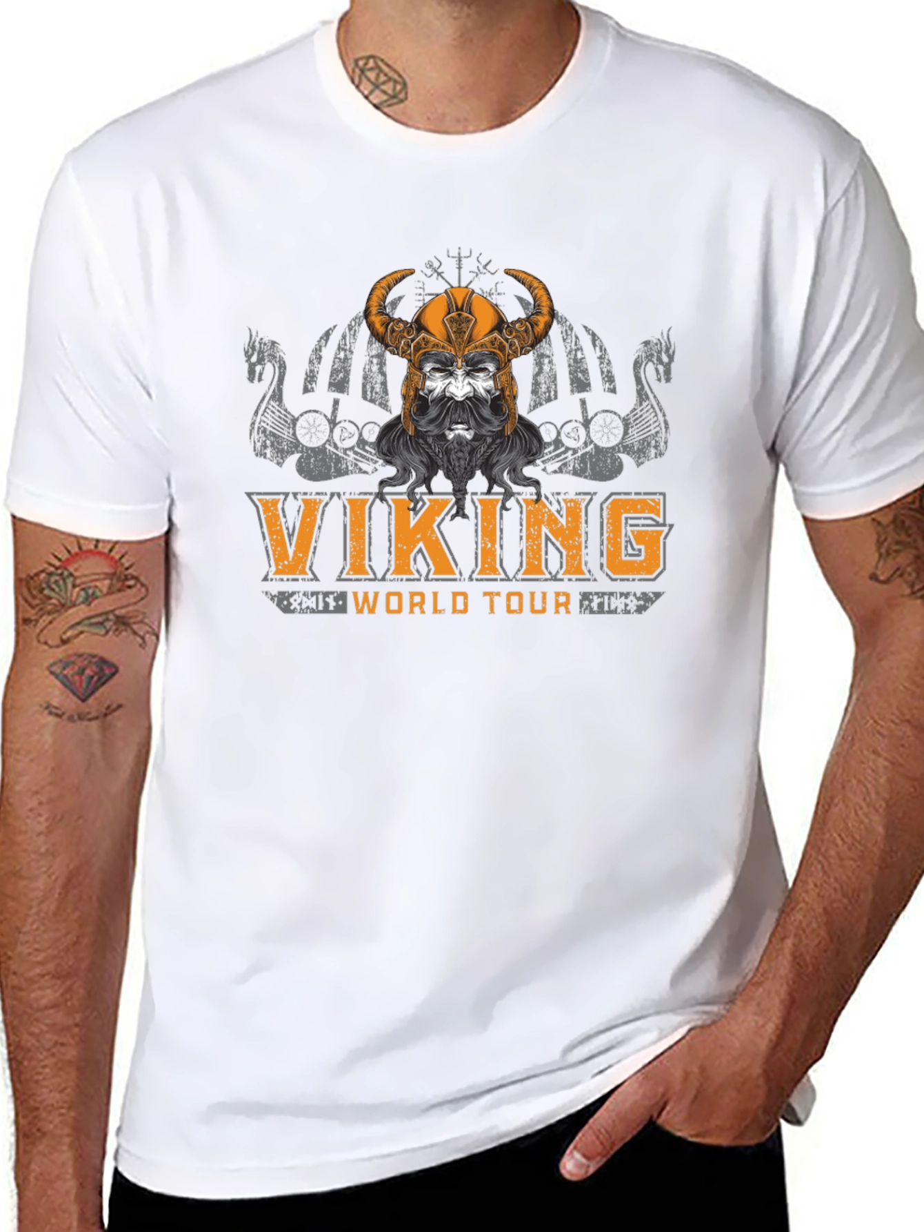 Viking World Tour Black T-Shirt