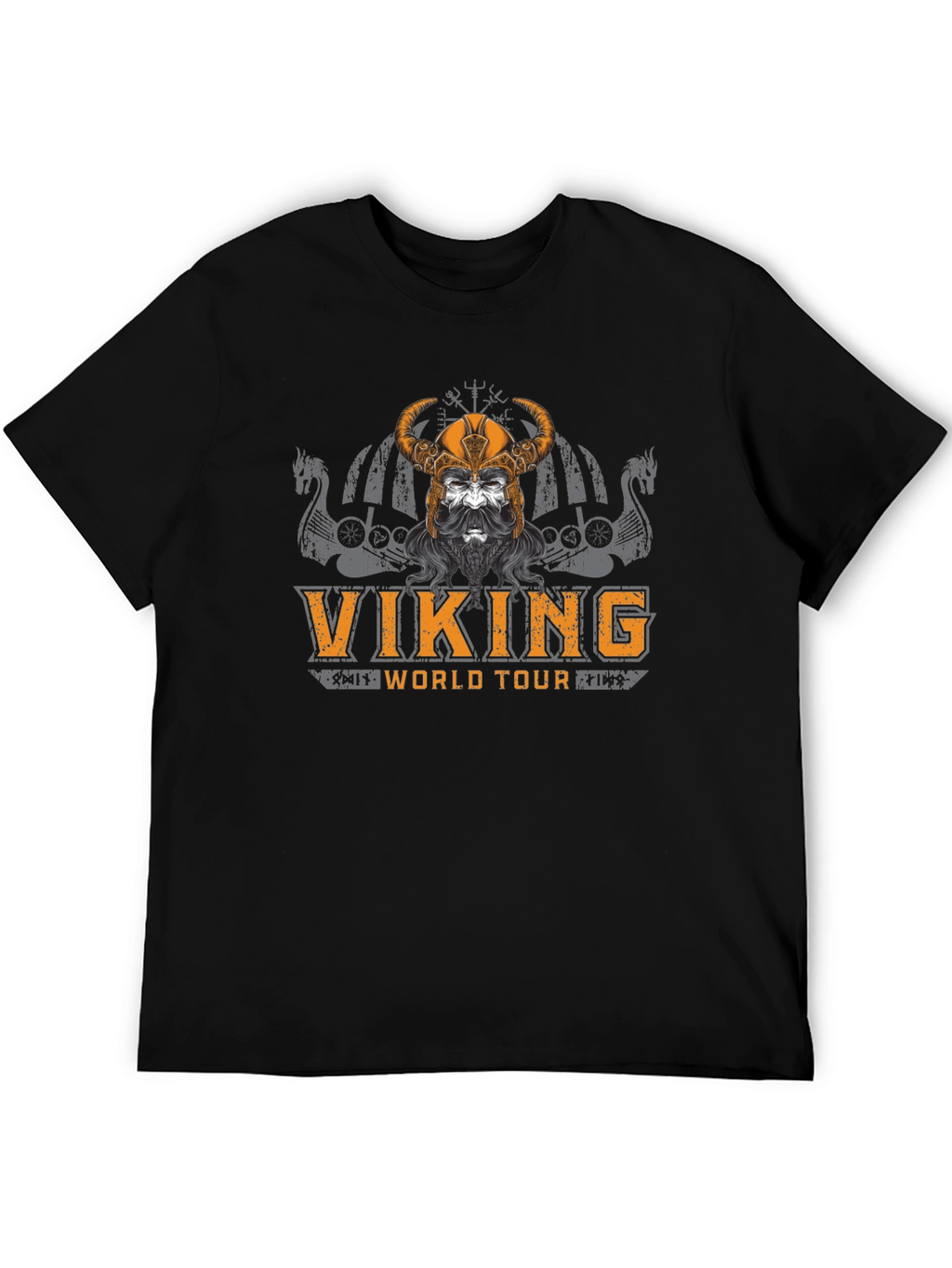 Viking World Tour Black T-Shirt