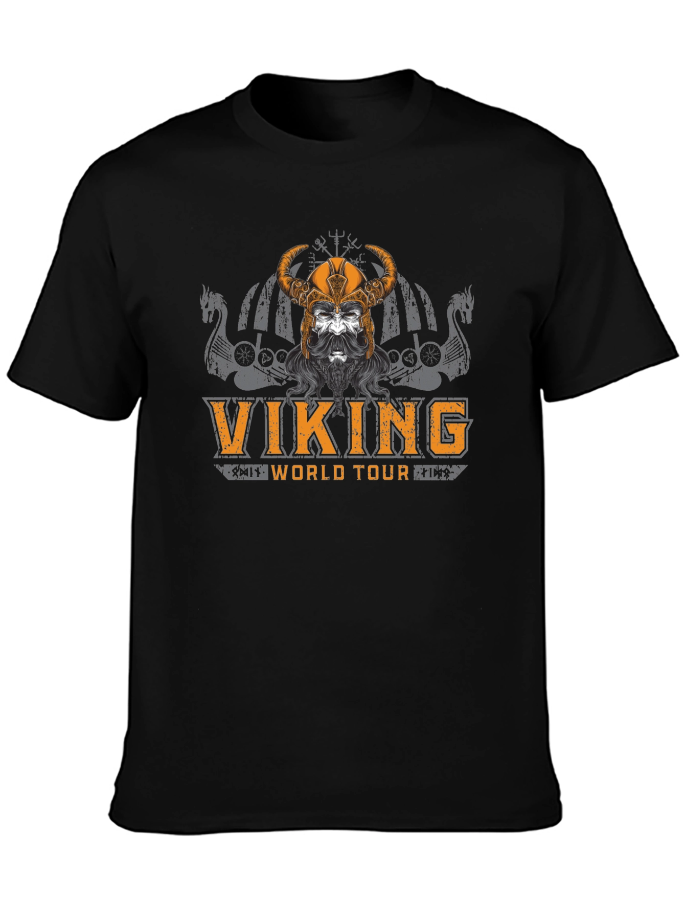 Viking World Tour Black T-Shirt