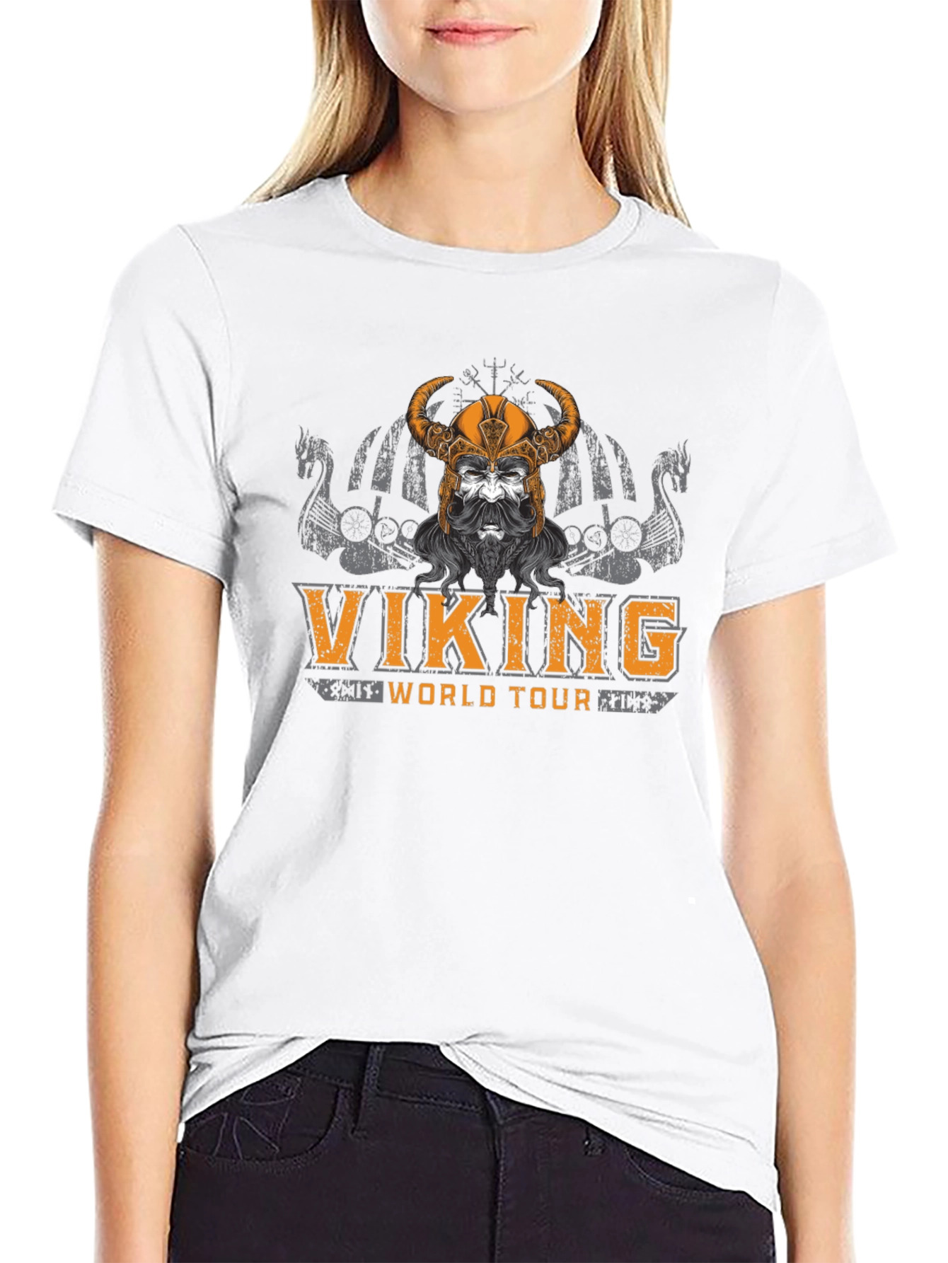 Viking World Tour Black T-Shirt