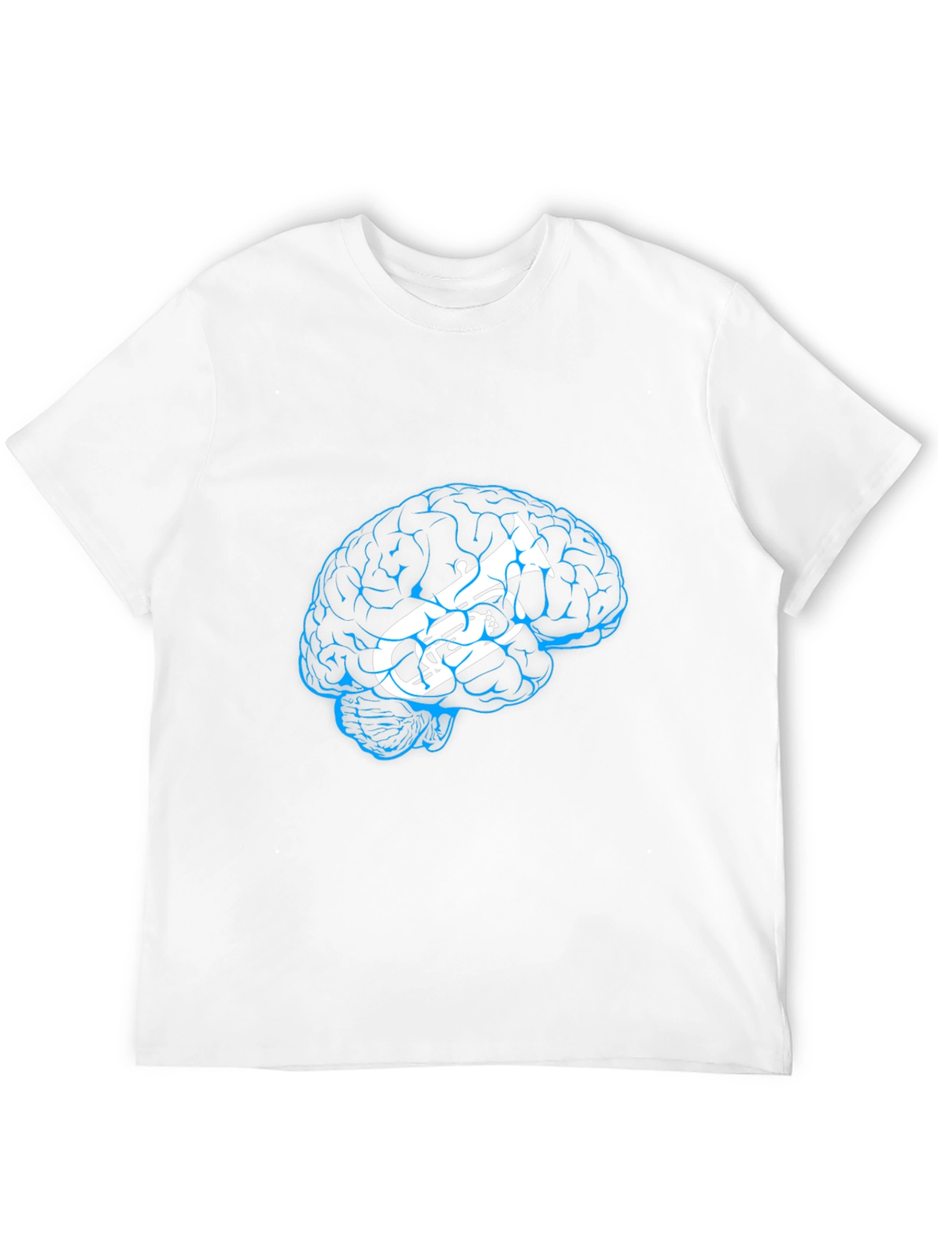 Musical Mind T-Shirt - Brain & Tuba Graphic Tee