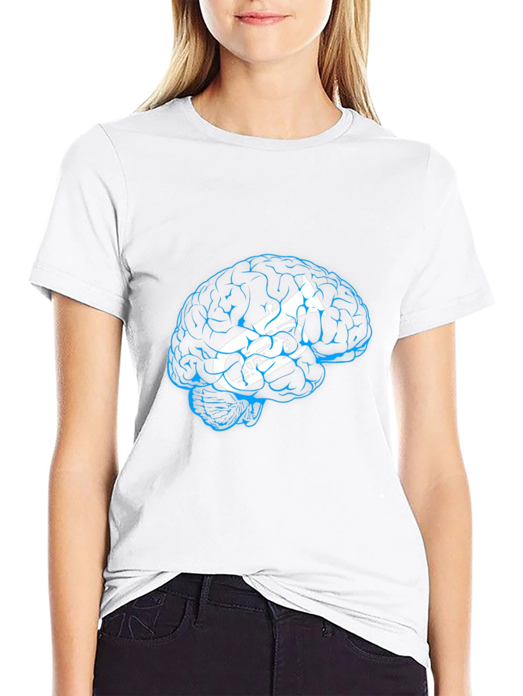 Musical Mind T-Shirt - Brain & Tuba Graphic Tee
