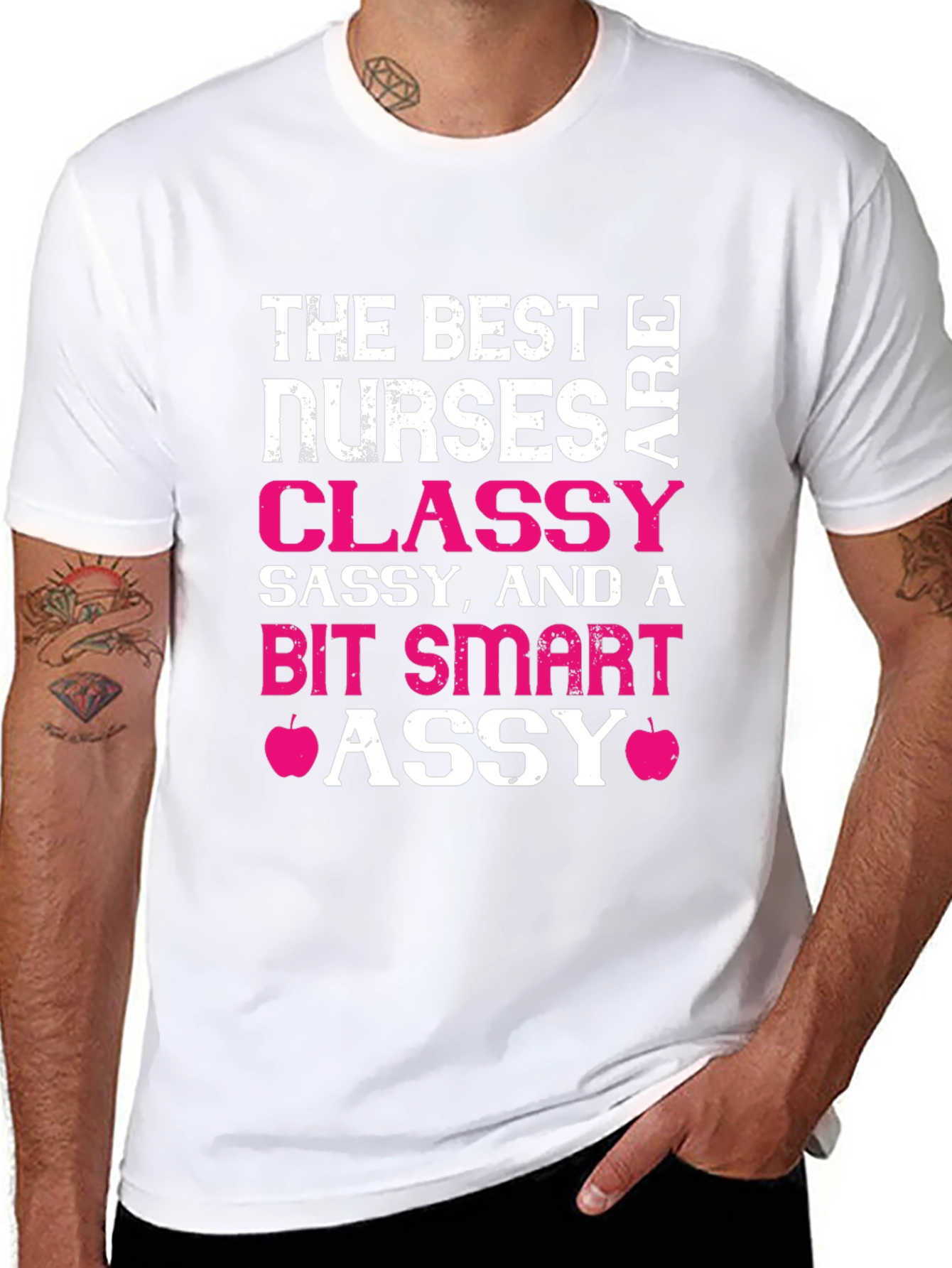 Classy Nurse Graphic Tee