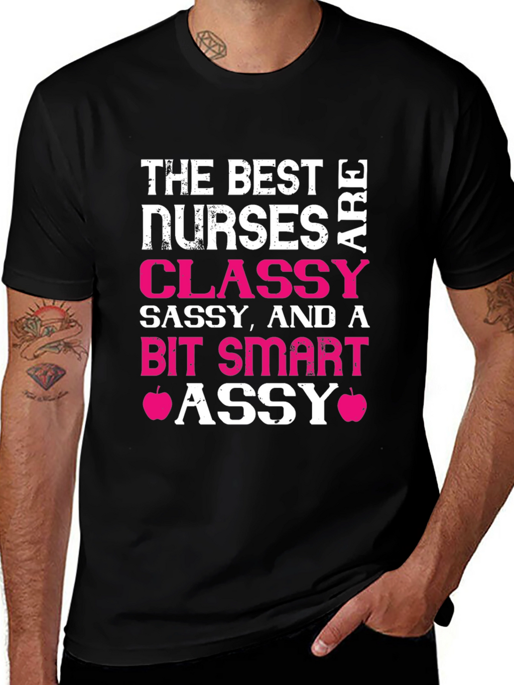 Classy Nurse Graphic Tee