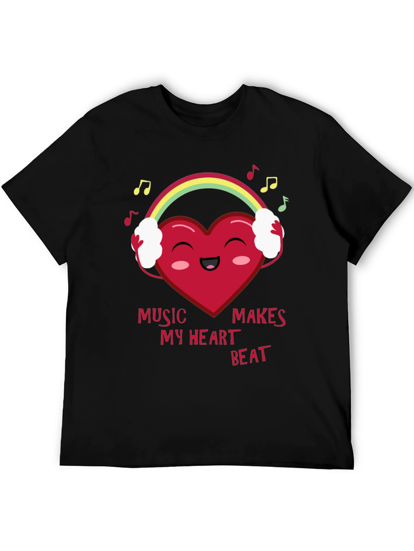 Music Makes My Heart Beat T-Shirt