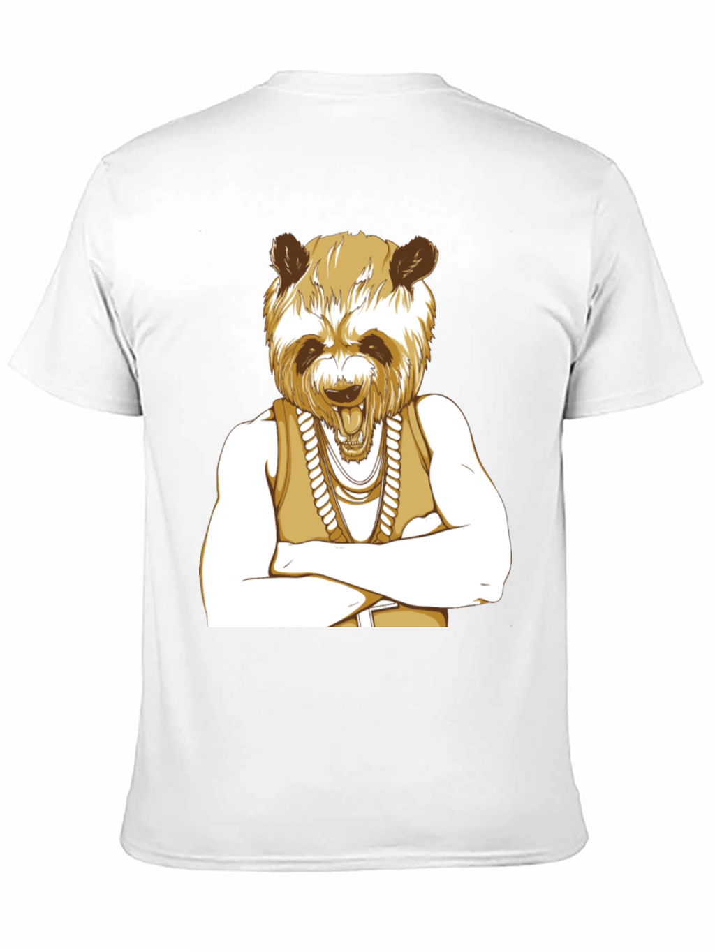 Panda Rapper Graphic Tee
