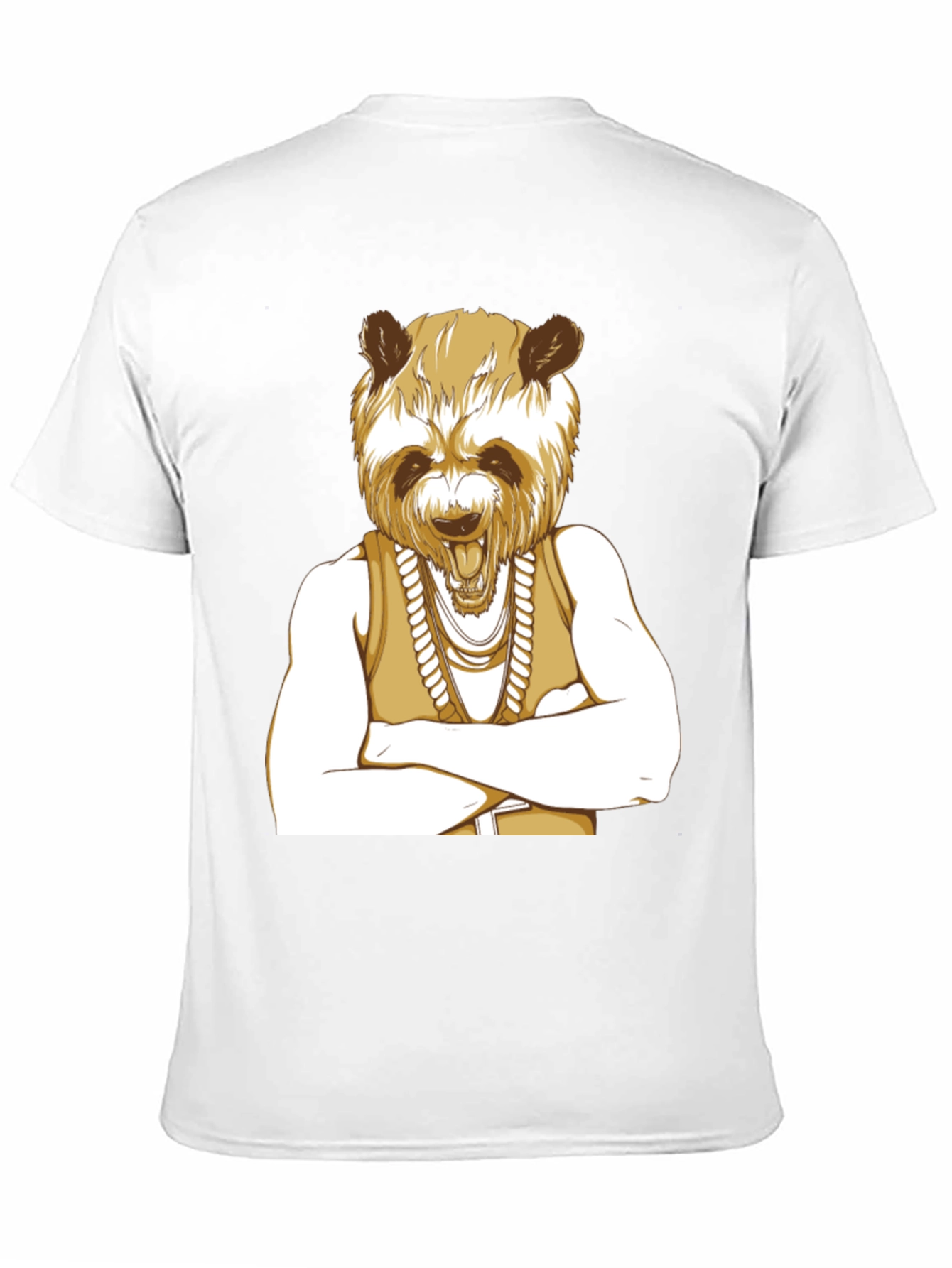 Panda Rapper Graphic Tee