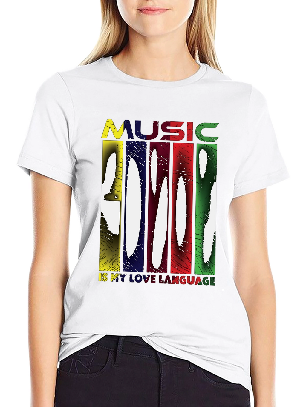 Music is My Love Language Graphic Tee