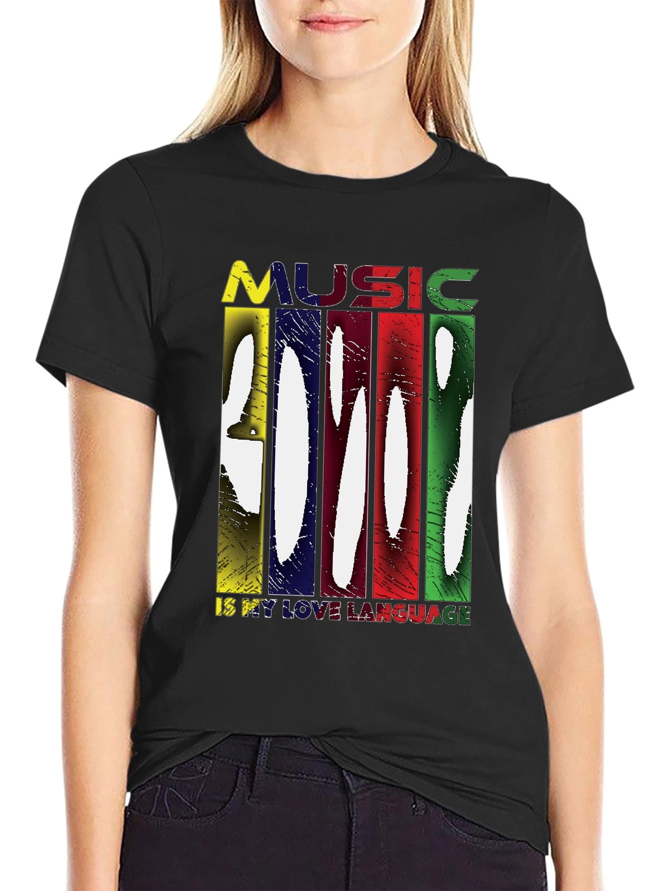Music is My Love Language Graphic Tee
