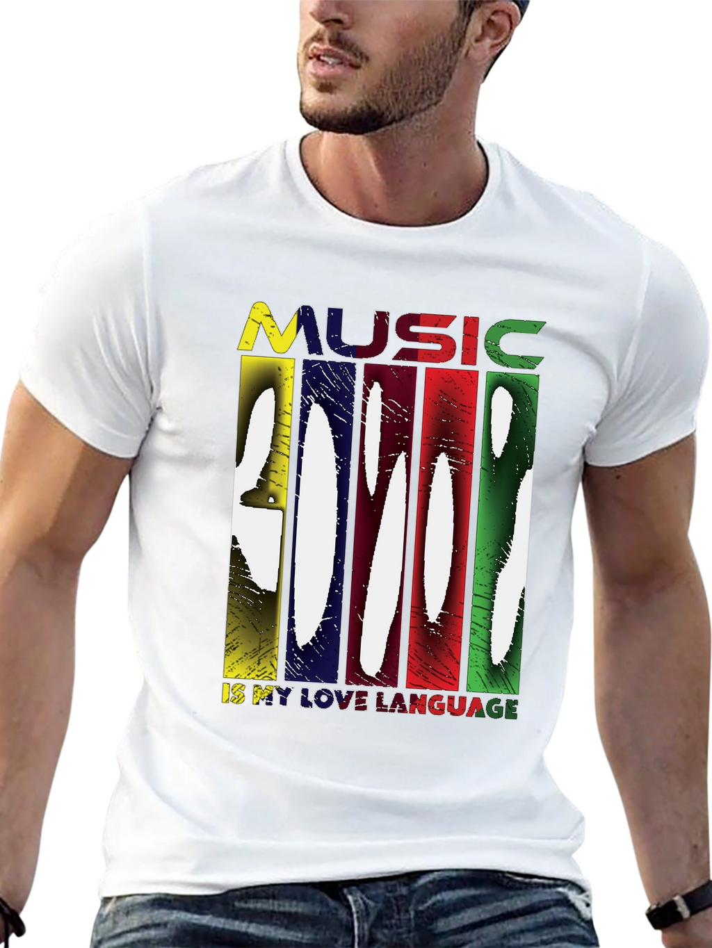 Music is My Love Language Graphic Tee